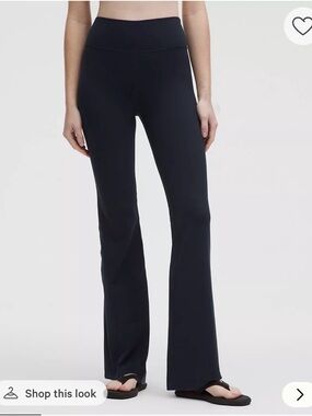 lululemon athletica Navy Flared Bootcut Pants